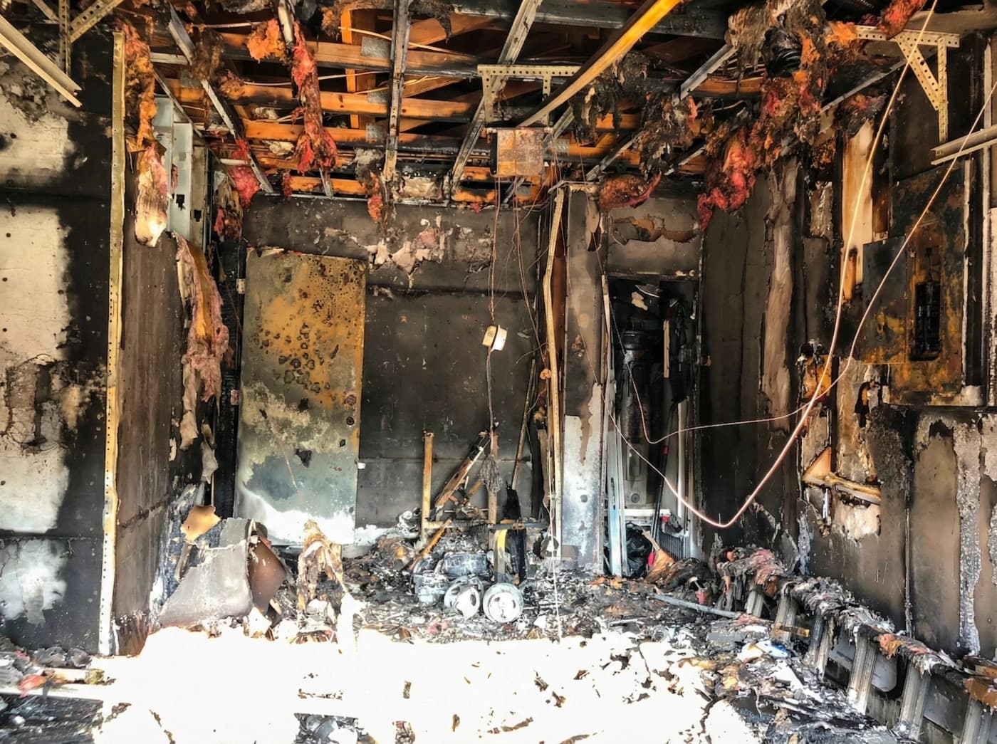 Fire Damage insurance claim