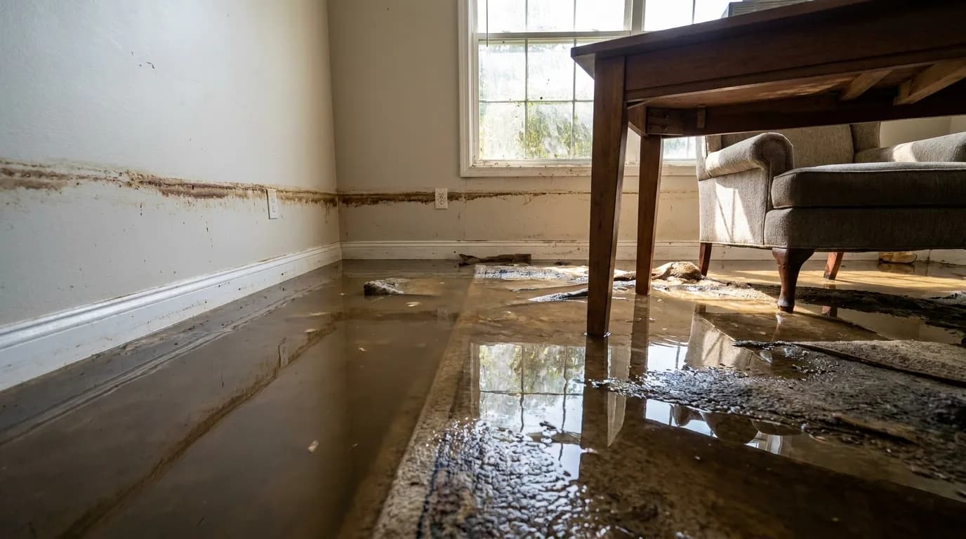 Flooding Damage detail — Five Star Claims Adjusting