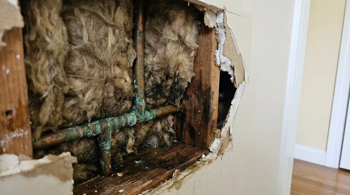 Pipe Breaks Damage detail — Five Star Claims Adjusting