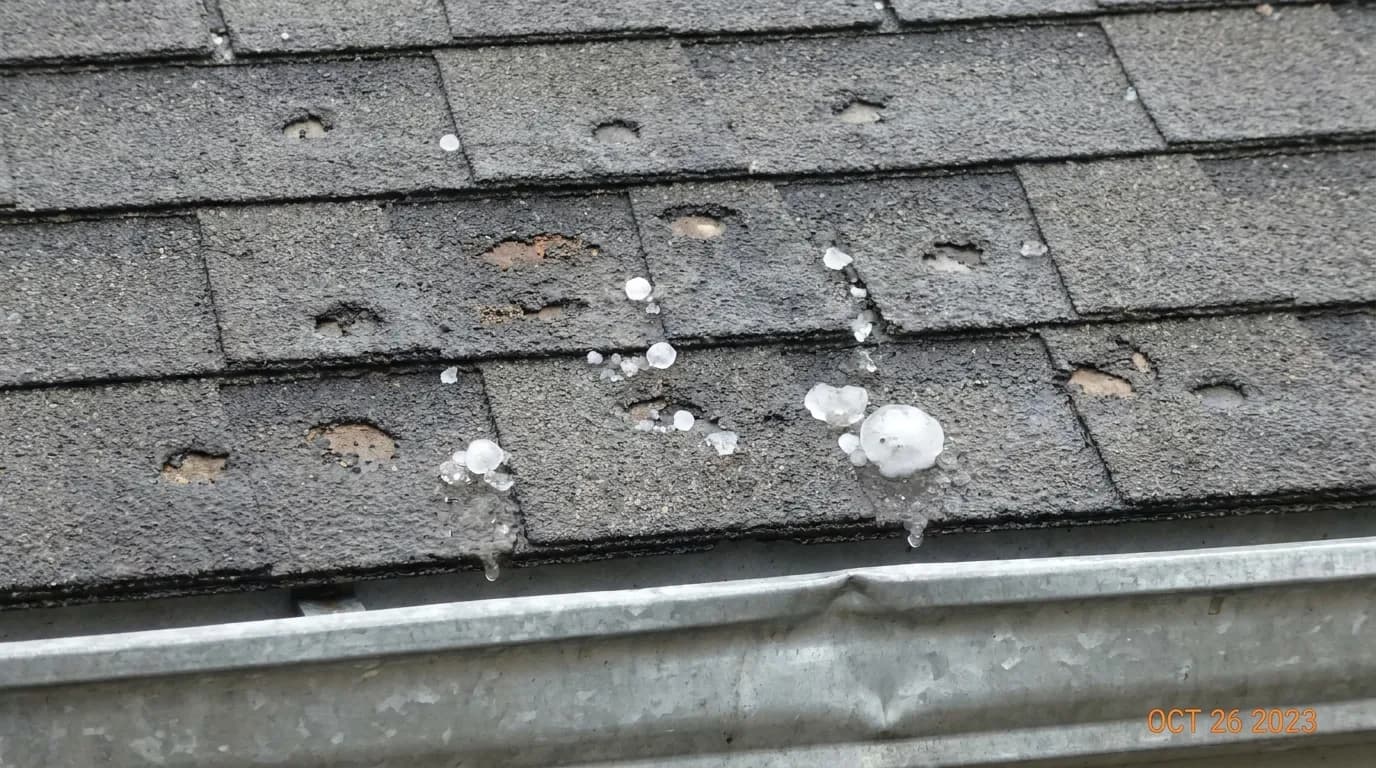 Hail / Wind Damage detail — Five Star Claims Adjusting