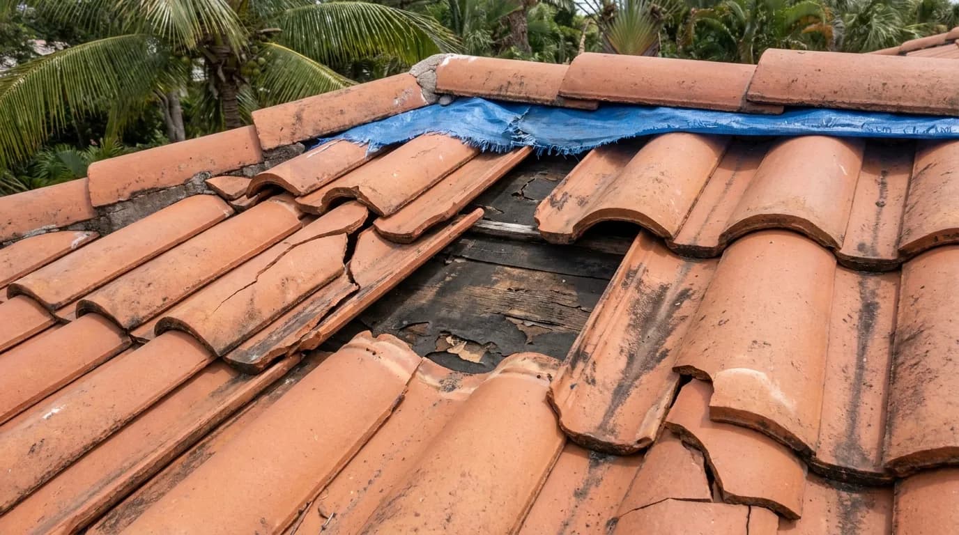 Roof Damage detail — Five Star Claims Adjusting